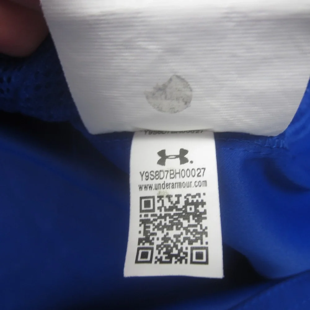 Under Armour Pullover Mens Medium Blue 1/2  Zip Loose‎ Fit Side Zip Jacket